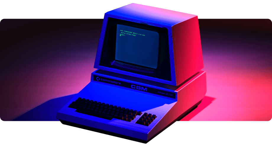 Old CRT computer