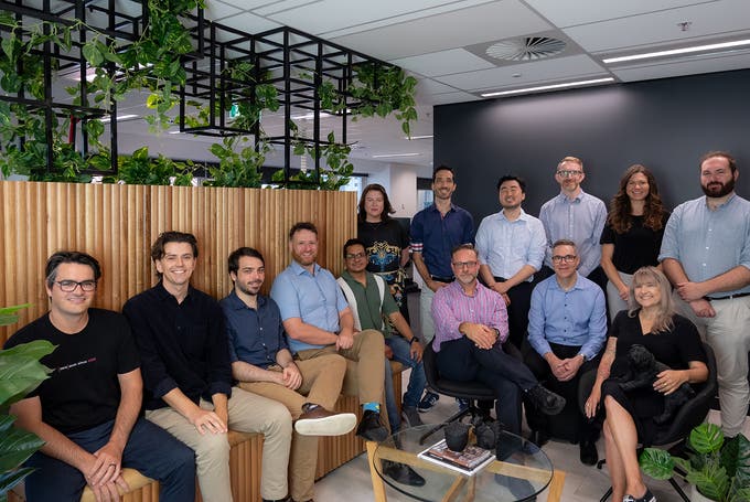 Zeroseven team gathered for a group photo