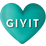 GIVIT logo in a heart shape