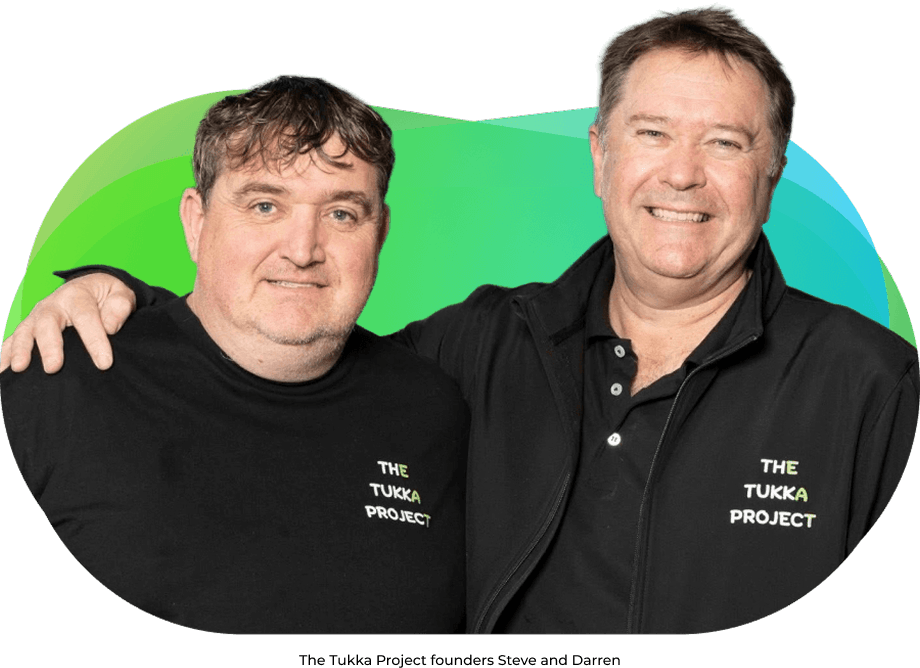 The Tukka Project founders Steve and Darren