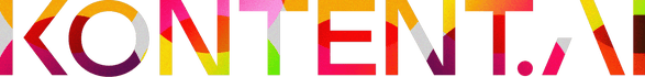 Kontent.AI colour gradient logo